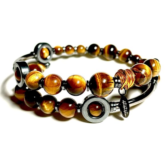 Black Tiger Bracelet by dotdotdotm ...m - Picture 3 of 6